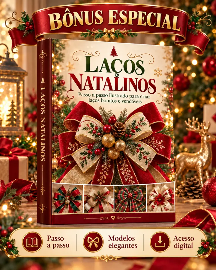 Capa do bônus Laços Natalinos